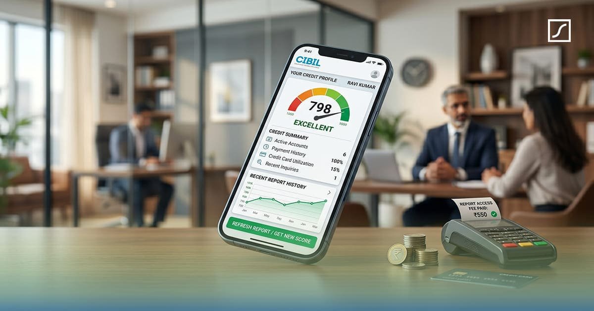 Fees and charges associated with checking a CIBIL score