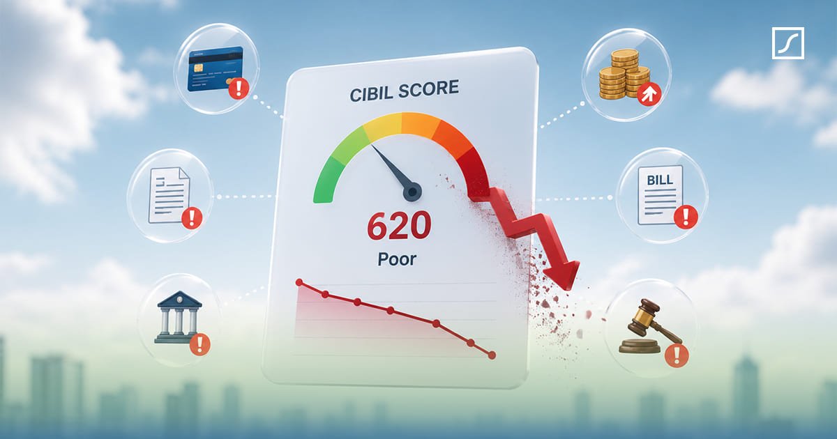 Low credit score reasons