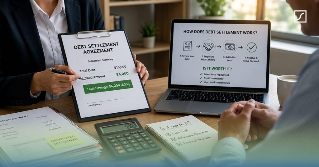 How debt settlement works and whether it is worth considering