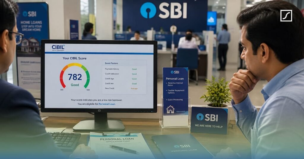 SBI personal loan CIBIL score requirements