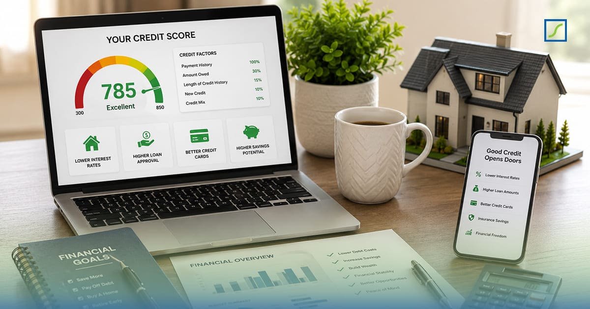 Importance of maintaining a good credit score for financial stability