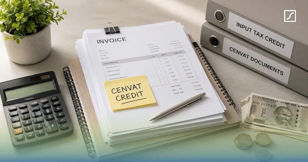 CENVAT credit rules and tax benefits