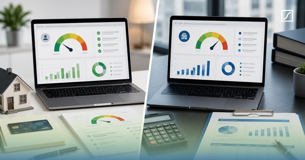 CIBIL bureau comparison