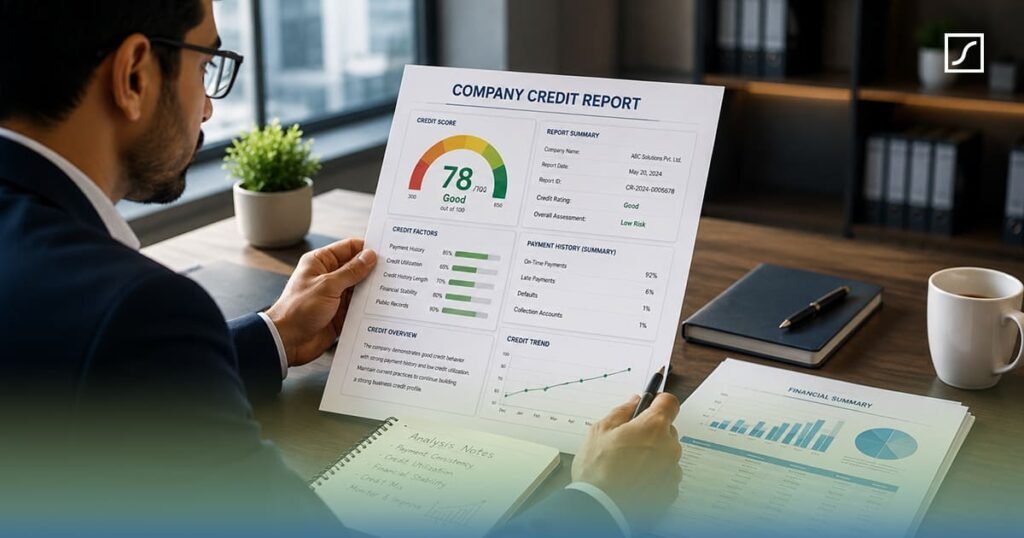 Corporate credit report