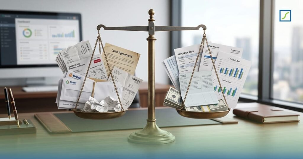 Debt-to-income ratio calculation for loan eligibility